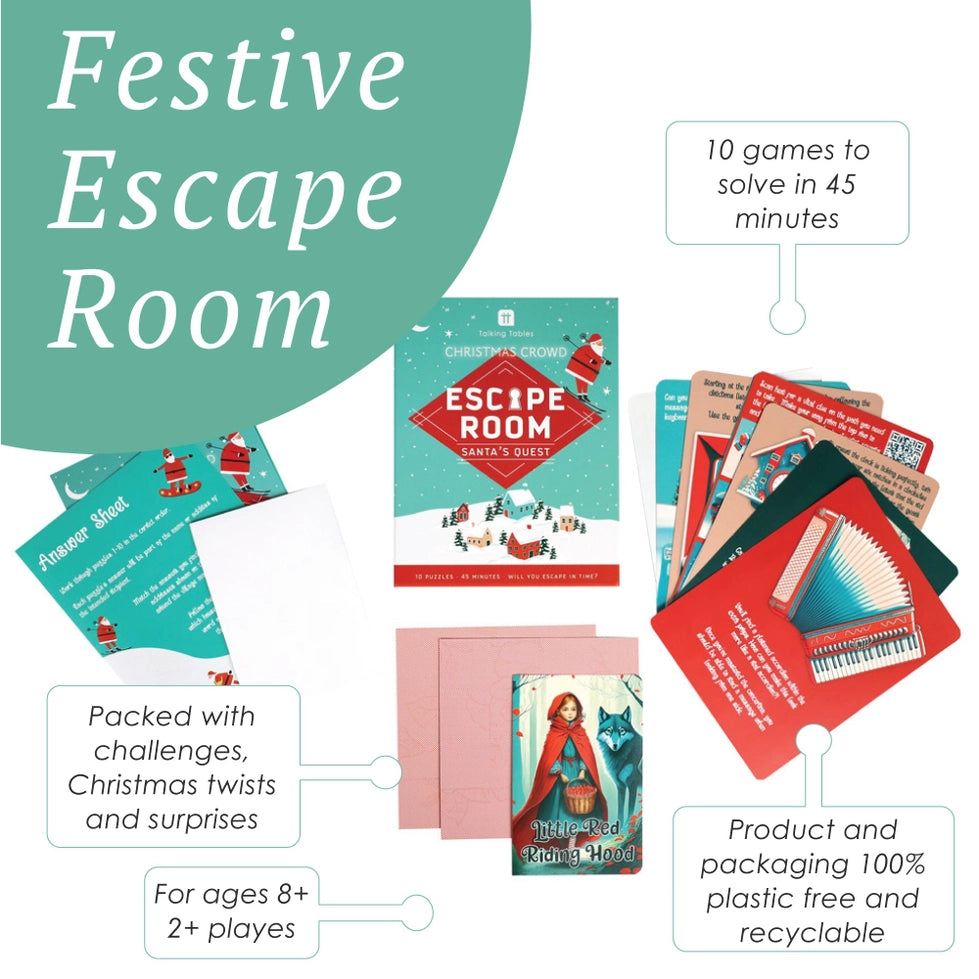 Christmas Crowd Escape Room - Santa's Quest