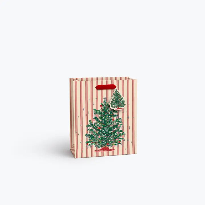 Rifle Paper Co Medium Gift Bag - Tinsel Tree