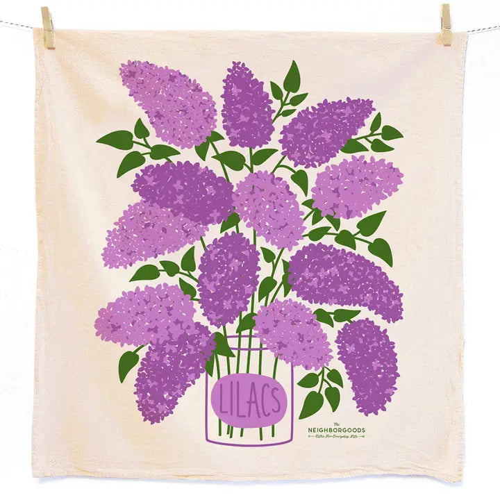 Flower Garden Tea Towel Set