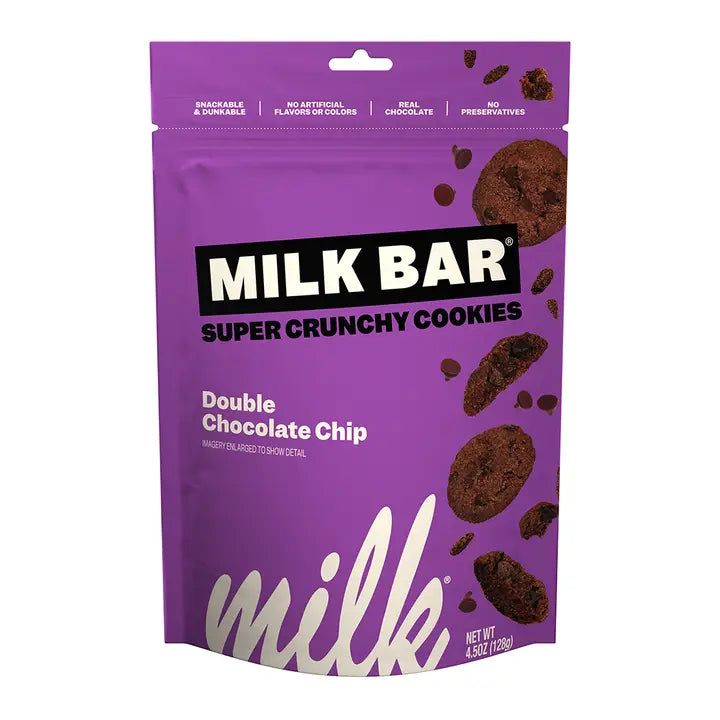 Milk Bar Super Crunchy Cookies - Double Chocolate Chip