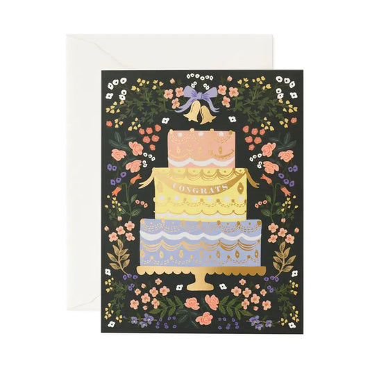 Rifle Paper Co Card - Woodland Wedding Cake