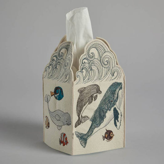 Swim Team Tissue Box Cover
