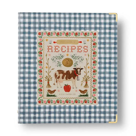 Rifle Paper Co Recipe Binder - Home Sweet Home