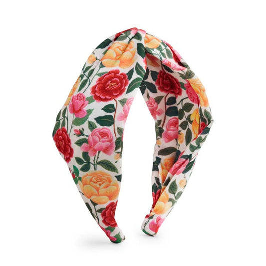 Rifle Paper Co Twisted Headband - Roses