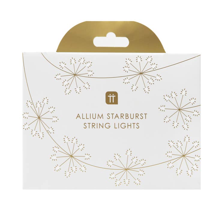 String Lights - Allium Starburst Gold