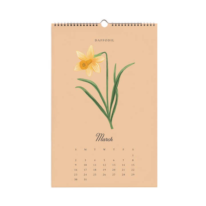 Rifle Paper Co 2025 Wall Calendar - Say It With Flowers