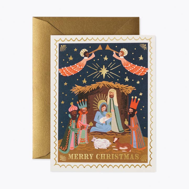 Rifle Paper Co Card Boxed Set - Christmas Nativity
