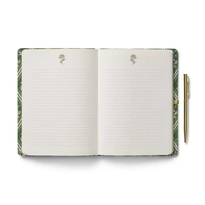 Rifle Paper Co Journal with Pen - Rose Study