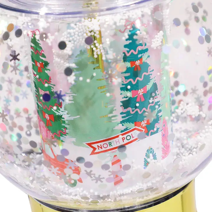 Let It Snow Globe Sipper