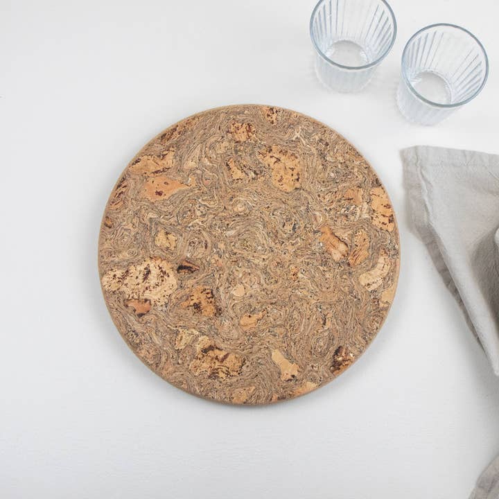 Natural Cork Trivet - Large