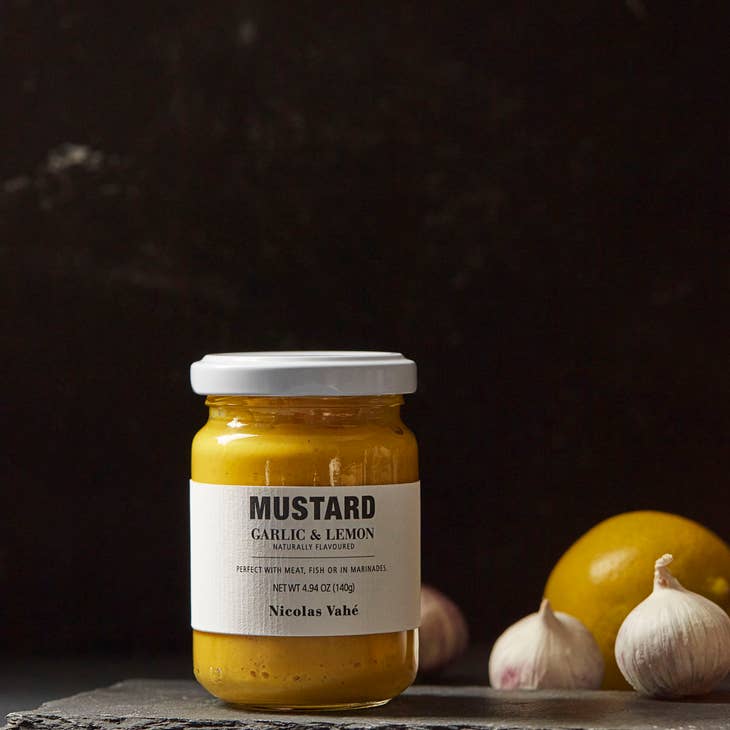 Mustard with Garlic and Lemon