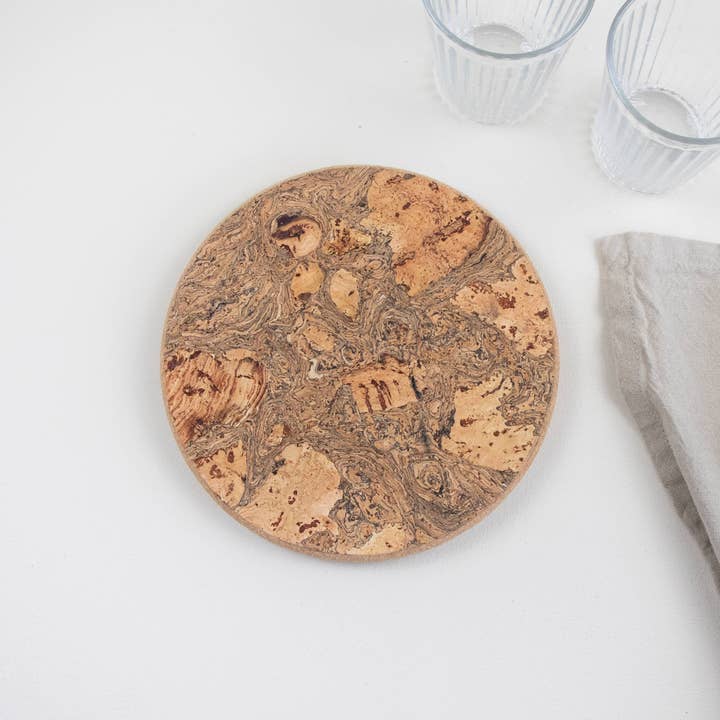 Natural Cork Trivet - Small