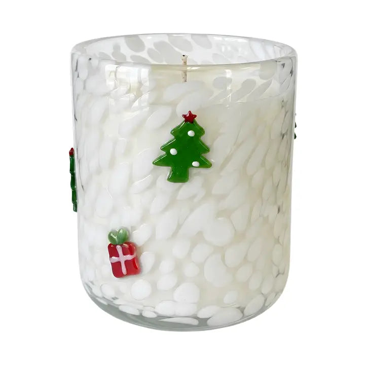 12 oz Icon Candle - Tree & Gift