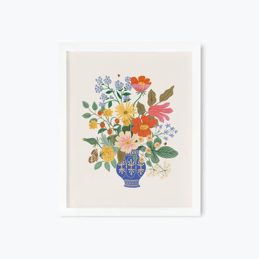 Rifle Paper Co 8x10 Art Print - Strawberry Fields Bouquet
