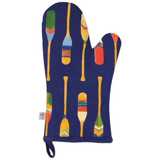 Pot Holder Oven Mitt Set - Voyage Spruce