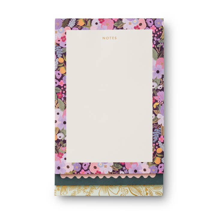 Rifle Paper Co Tiered Notepad - Garden Party