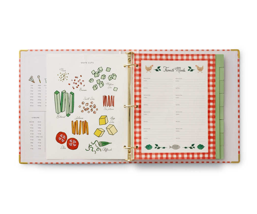 Rifle Paper Co Recipe Binder - Cherry Farm