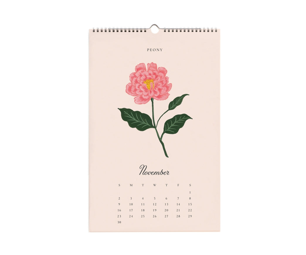 Rifle Paper Co 2025 Wall Calendar - Say It With Flowers