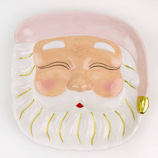 Santa Platter - Pink