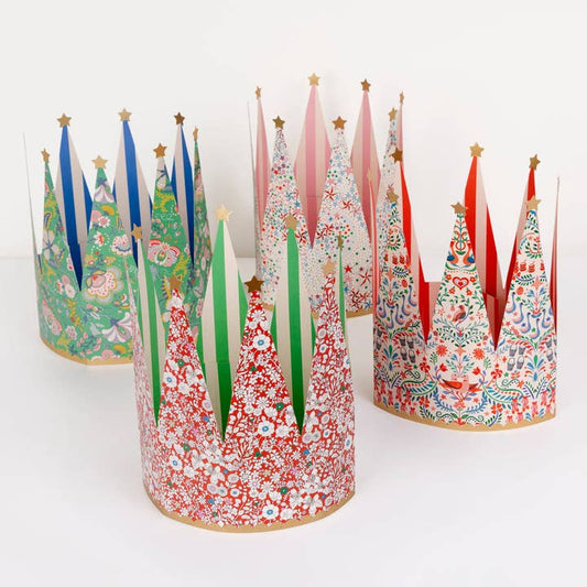 Meri Meri X Liberty Festive Party Crowns