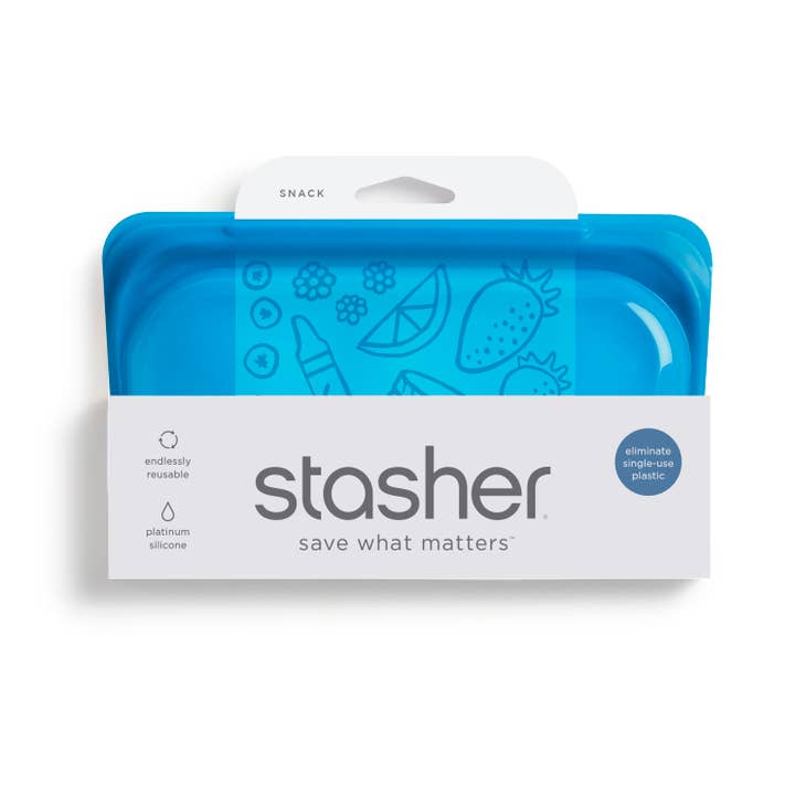 Stasher Snack Bag - Blueberry