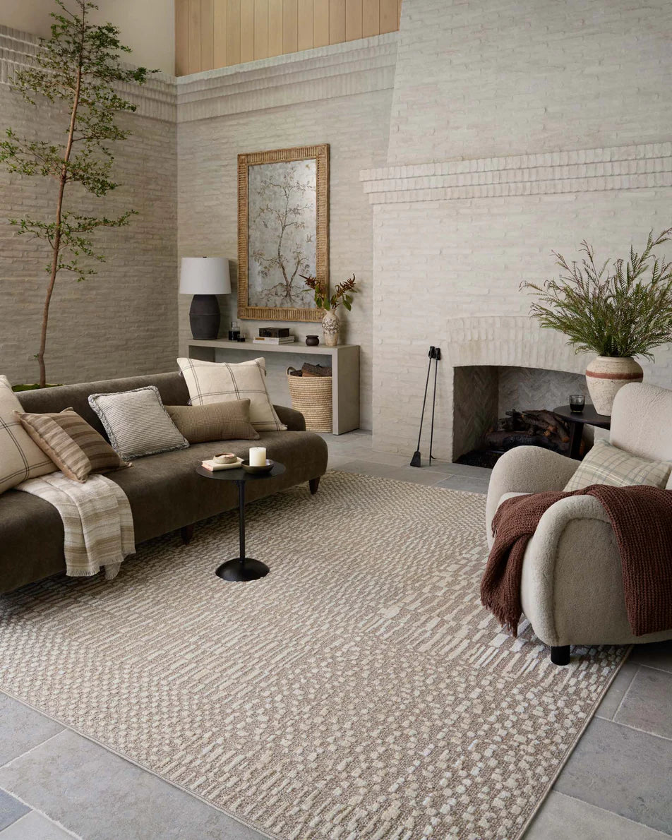 Amber Lewis x Loloi Bexley Rug - Natural/Birch