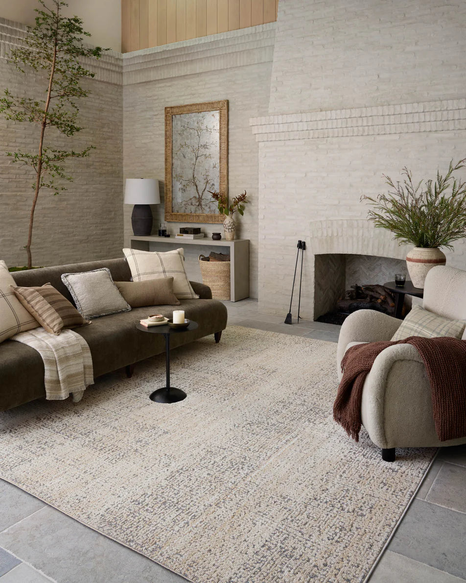 Amber Lewis x Loloi Bexley Rug - Natural/Slate
