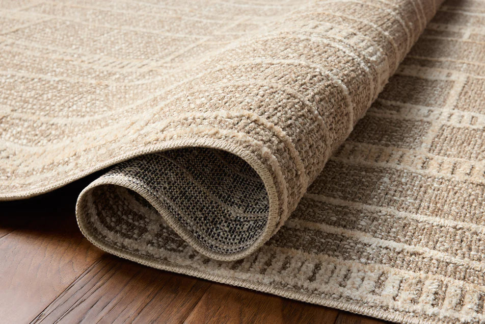 Amber Lewis x Loloi Bexley Rug - Mushroom/Natural