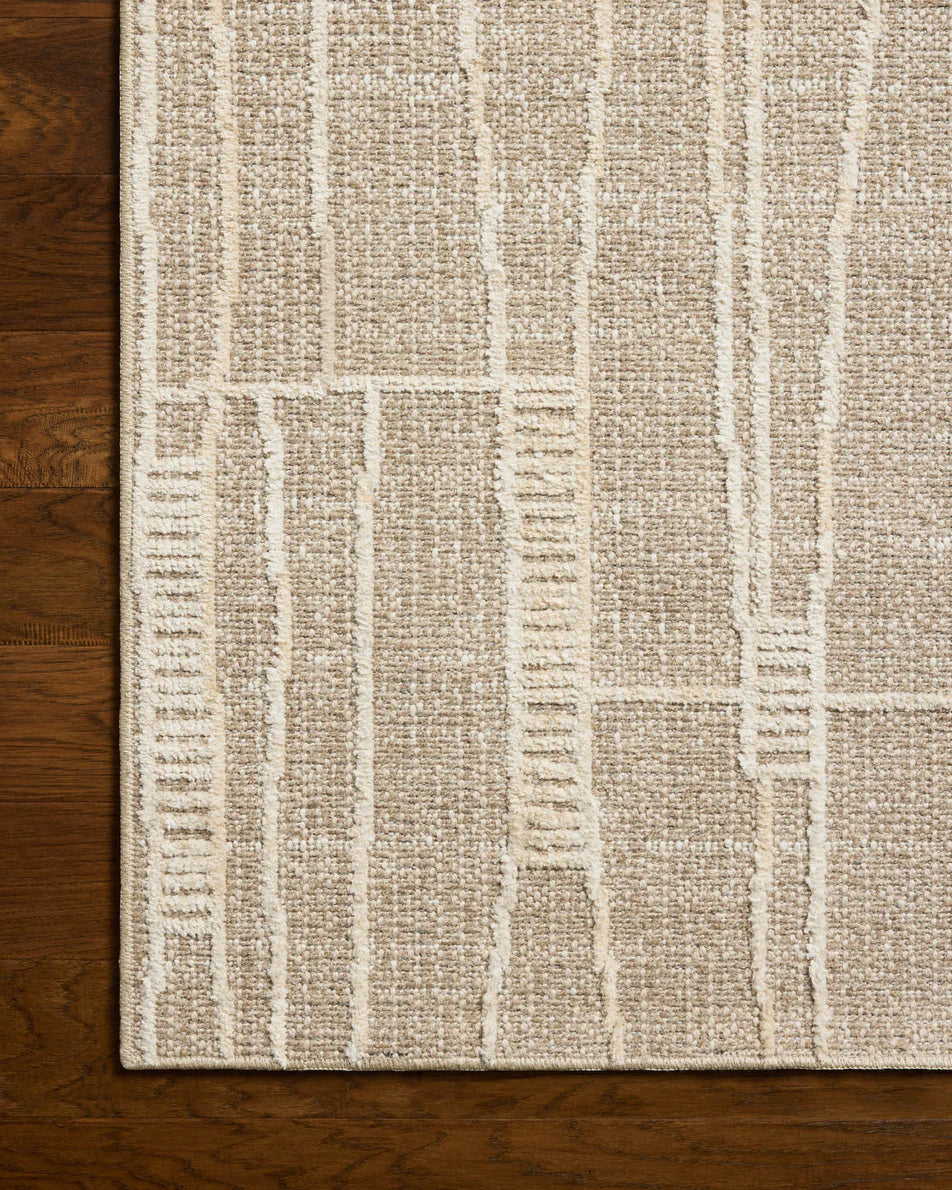Amber Lewis x Loloi Bexley Rug - Mushroom/Natural
