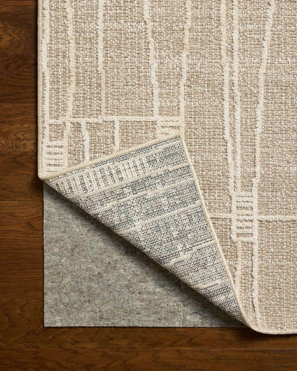 Amber Lewis x Loloi Bexley Rug - Mushroom/Natural