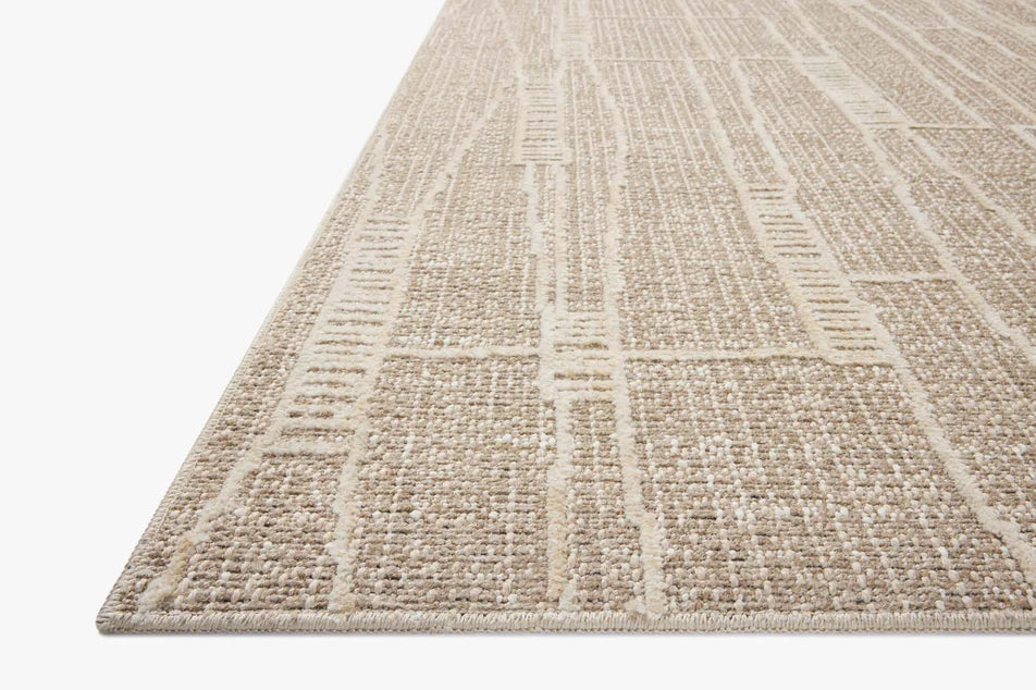 Amber Lewis x Loloi Bexley Rug - Mushroom/Natural