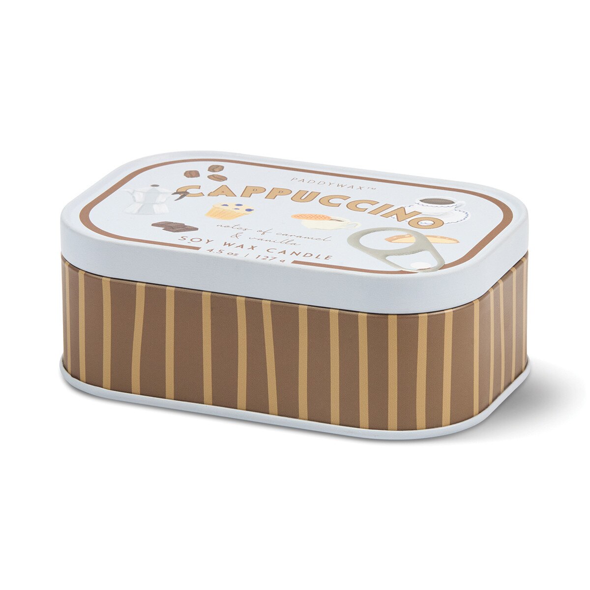 Bistro 4.5 oz Tin Candle - Cappuccino