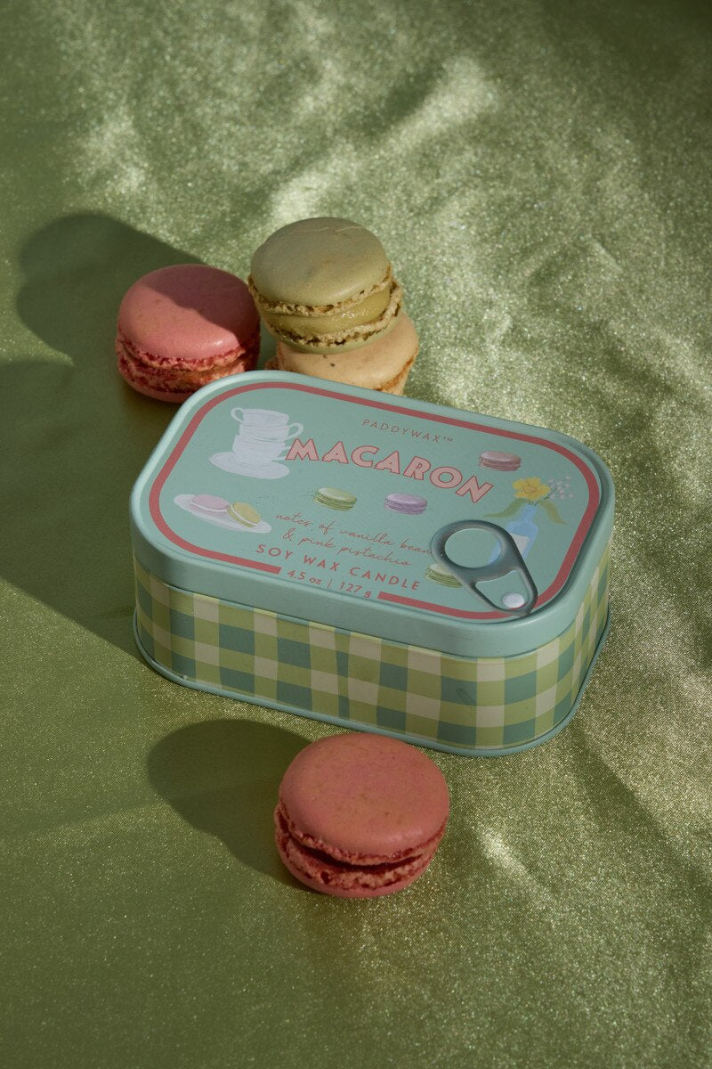 Bistro 4.5 oz Tin Candle - Macaron