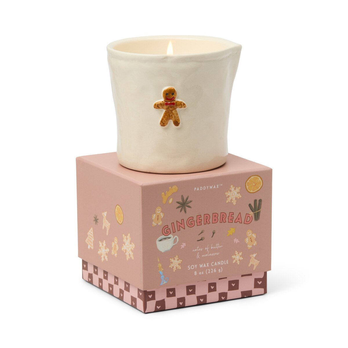 Bistro Candle 8 oz - Gingerbread