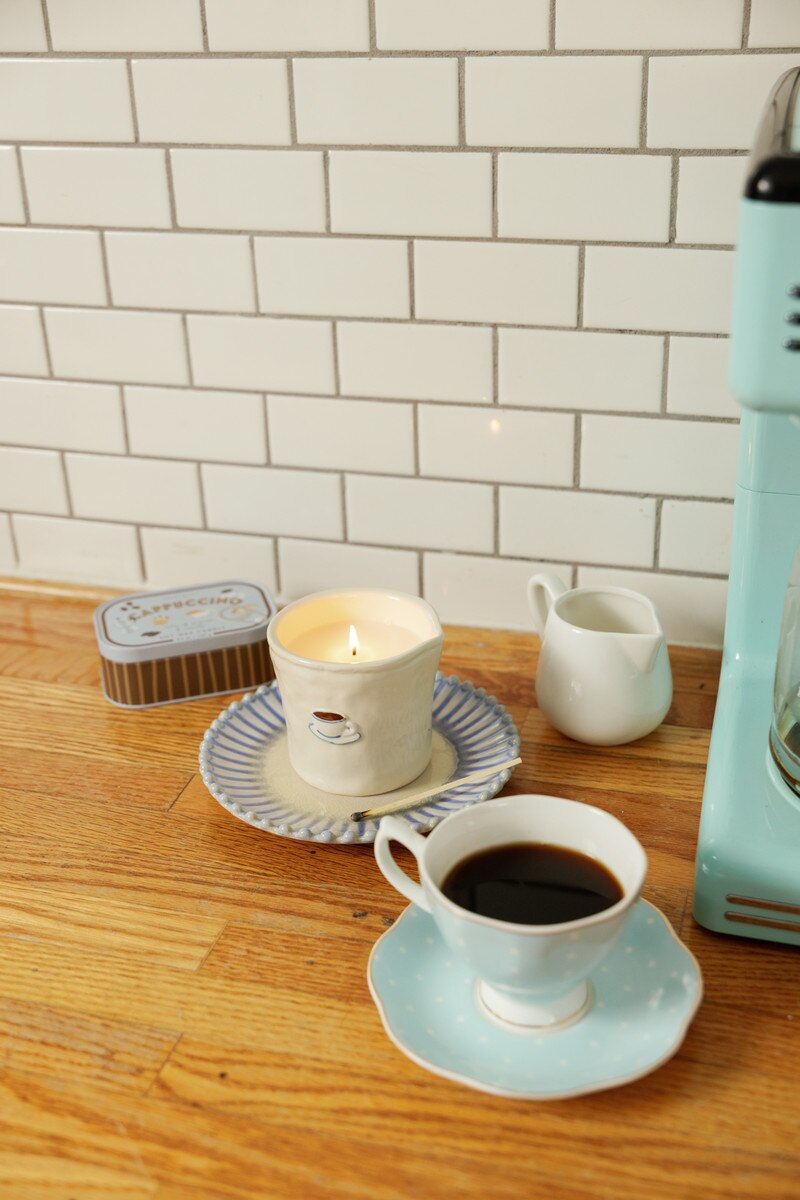 Bistro Candle 8 oz - Cappuccino