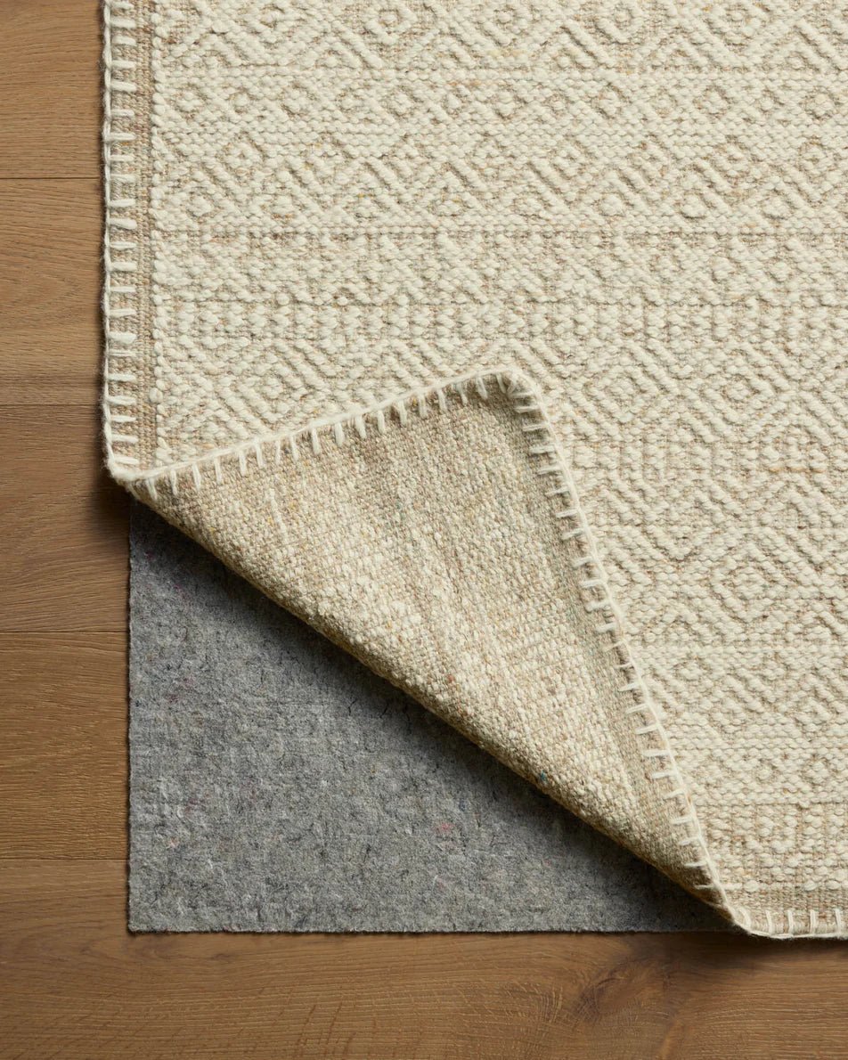 Amber Lewis x Loloi Bowie Rug - Ivory Taupe