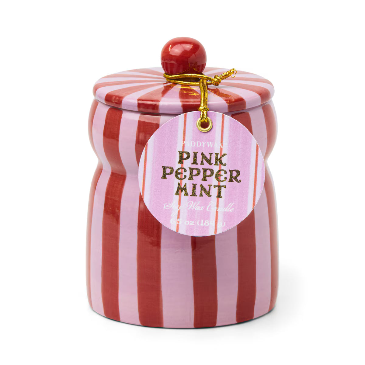 Cabana 6.5 oz Candle - Pink Peppermint