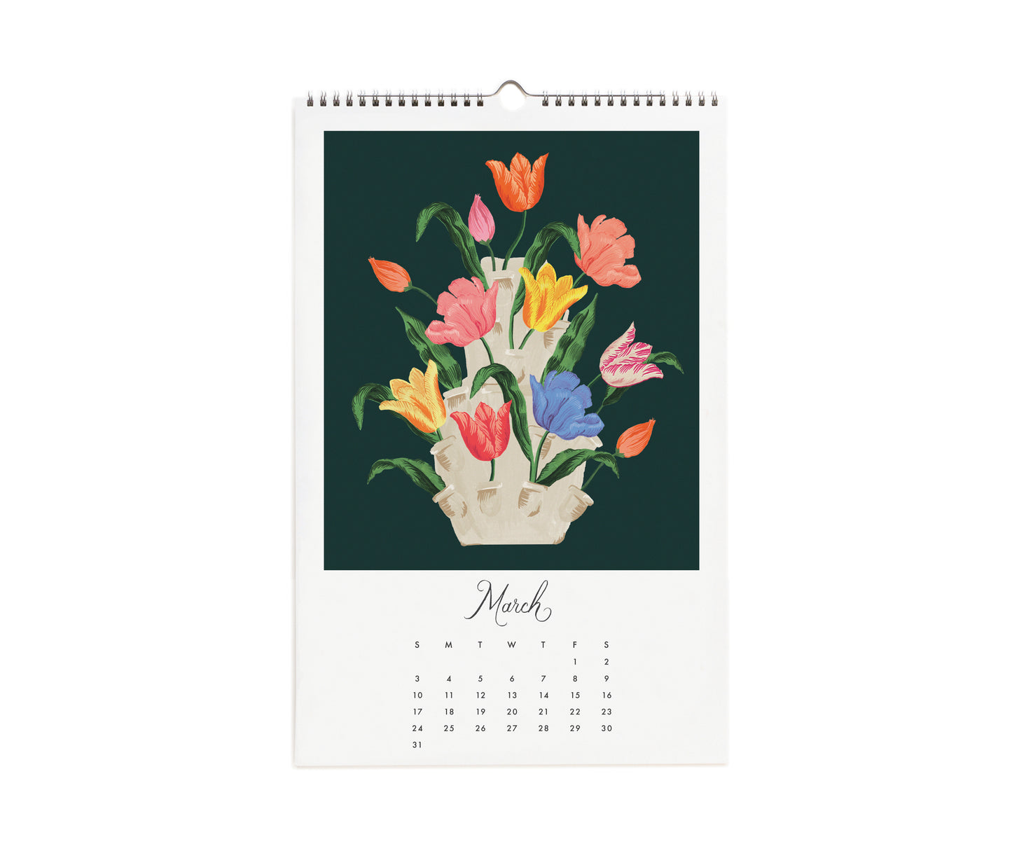 Rifle Paper Co 2024 Wall Calendar - Flower Studies