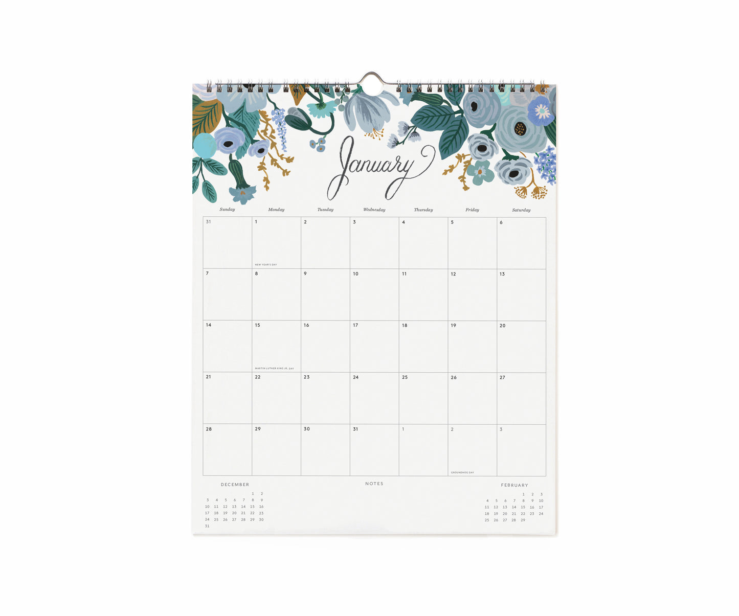 Rifle Paper Co 2024 Appointment Calendar - Peacock
