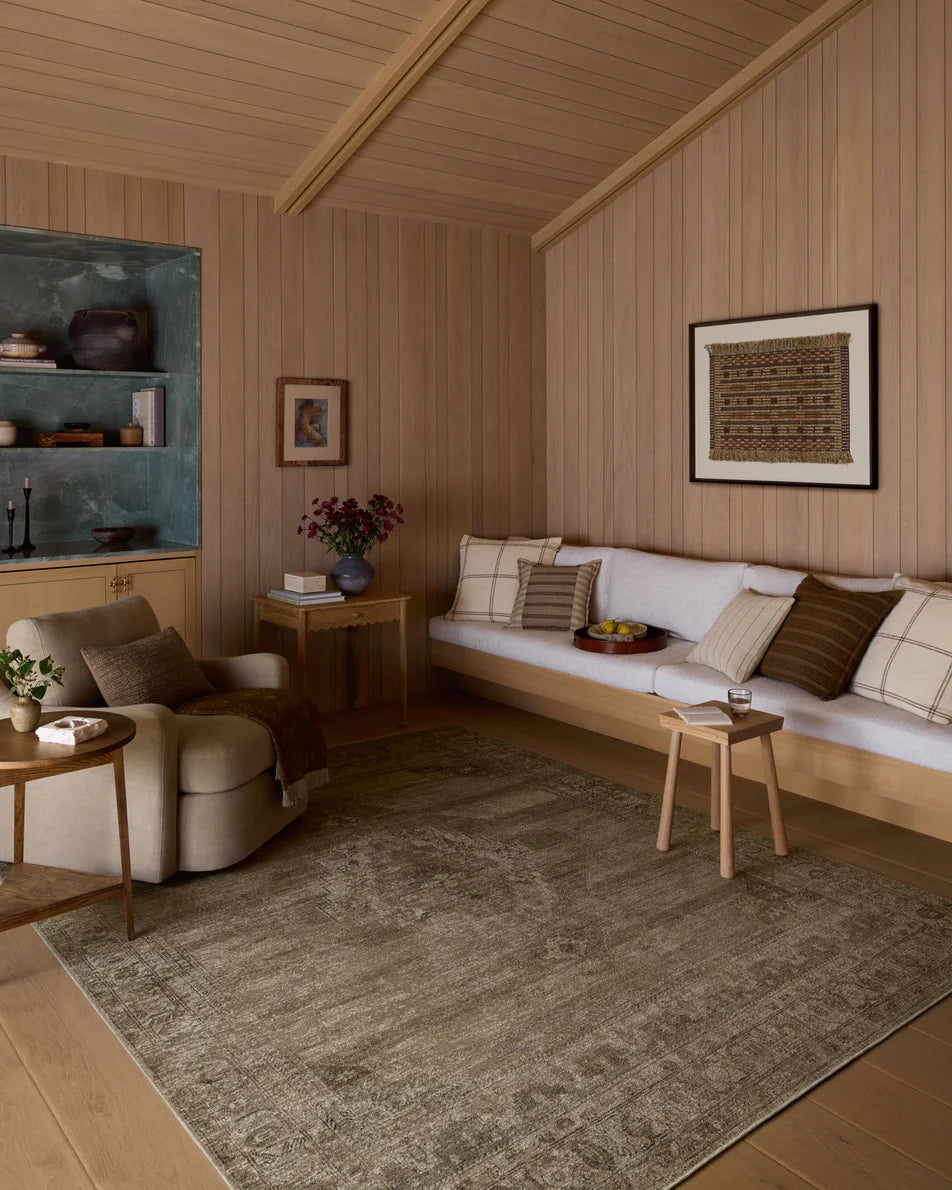 Amber Lewis x Loloi Cambria Rug - Sand Olive