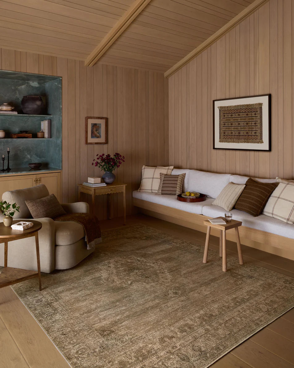 Amber Lewis x Loloi Cambria Rug - Taupe Antique Bronze