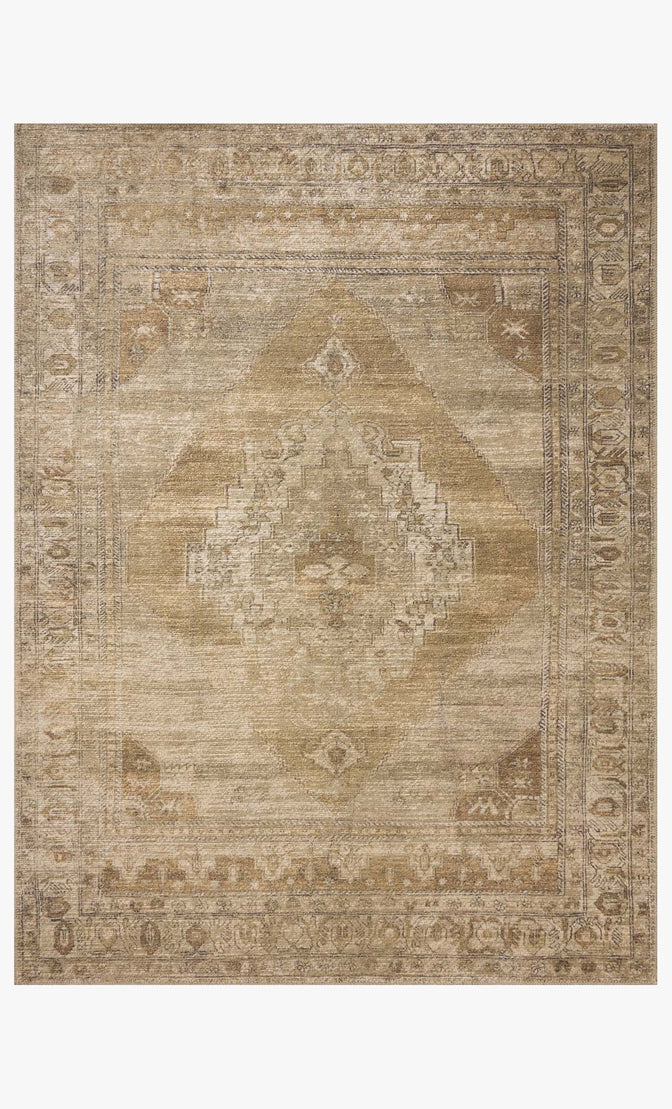 Amber Lewis x Loloi Cambria Rug - Taupe Antique Bronze