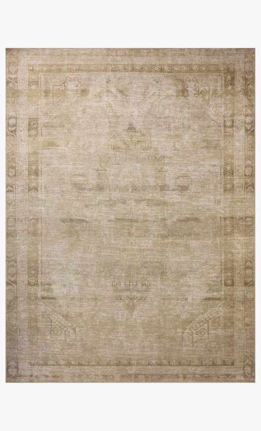 Amber Lewis x Loloi Cambria Rug - Natural Jade
