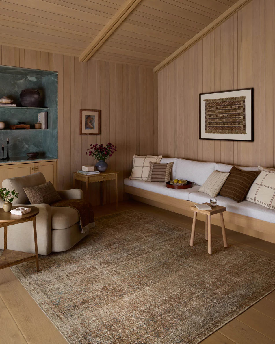 Amber Lewis x Loloi Cambria Rug - Ocean Brick