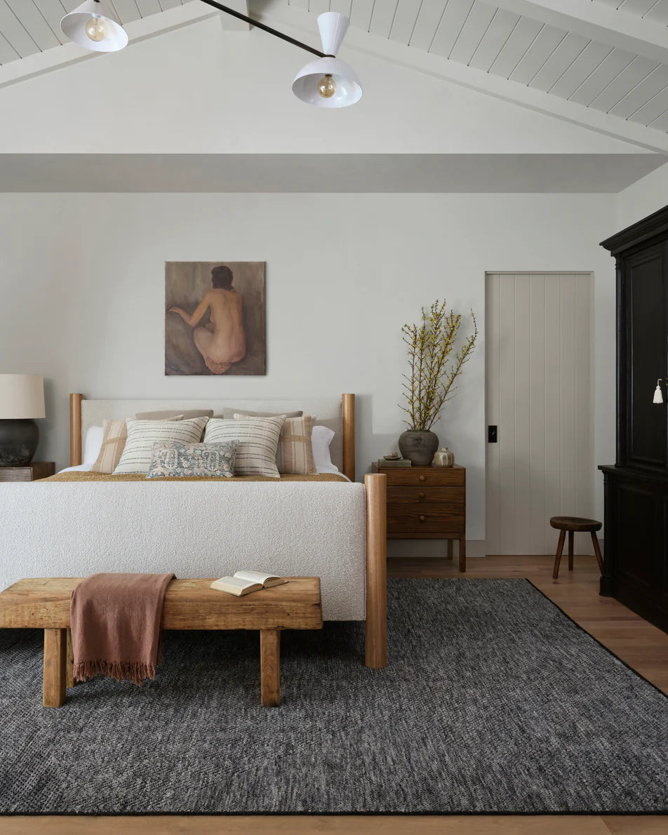 Amber Lewis x Loloi Collins Rug - Charcoal Denim