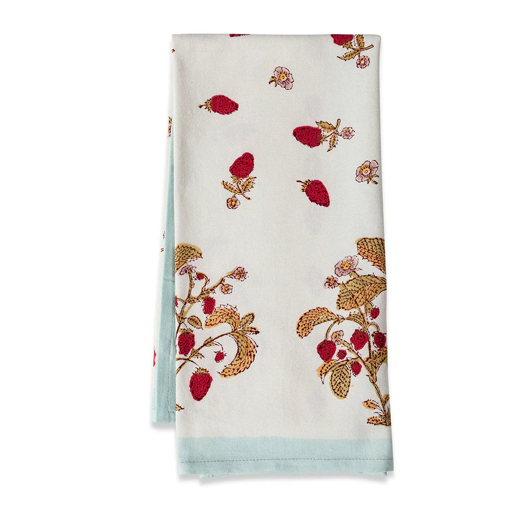 Tea Towel - Strawberry Blue