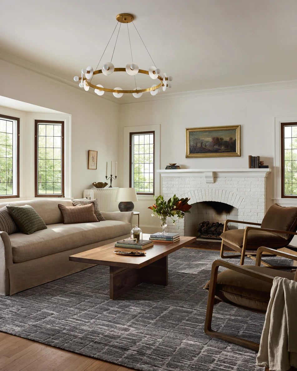 Jean Stoffer x Loloi Daniel Rug - Slate