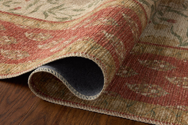 Rifle Paper Co x Loloi Edinburgh Aster Rug - Ivory & Spice
