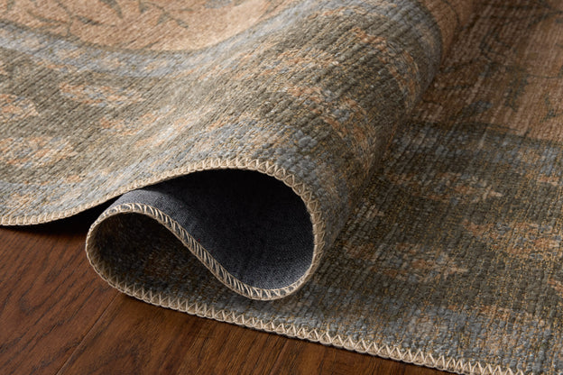 Rifle Paper Co x Loloi Edinburgh Aster Rug - Sand & Green