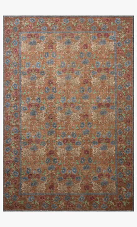 Rifle Paper Co x Loloi Edinburgh Maple Rug - Cinnamon